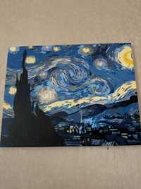 Картина по номерам готовая Звездная ночь Ван Гог
