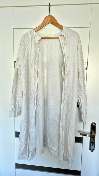 Fartuch anatomiczny prosektoryjny rozm. L + czepek - dwa zestawy