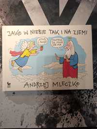 Album Jako w niebie tak i na ziemi Andrzej Mleczko