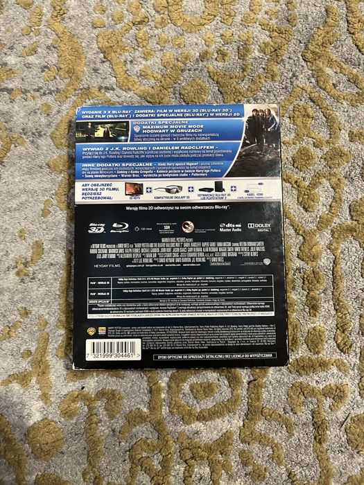 DVD plyta harry potter and the deathly hollows part 2 w jezyku polskim