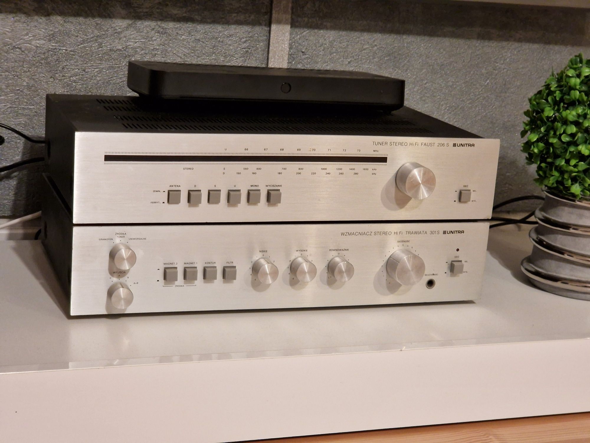 Unitra trawiata 301s + Tuner faust