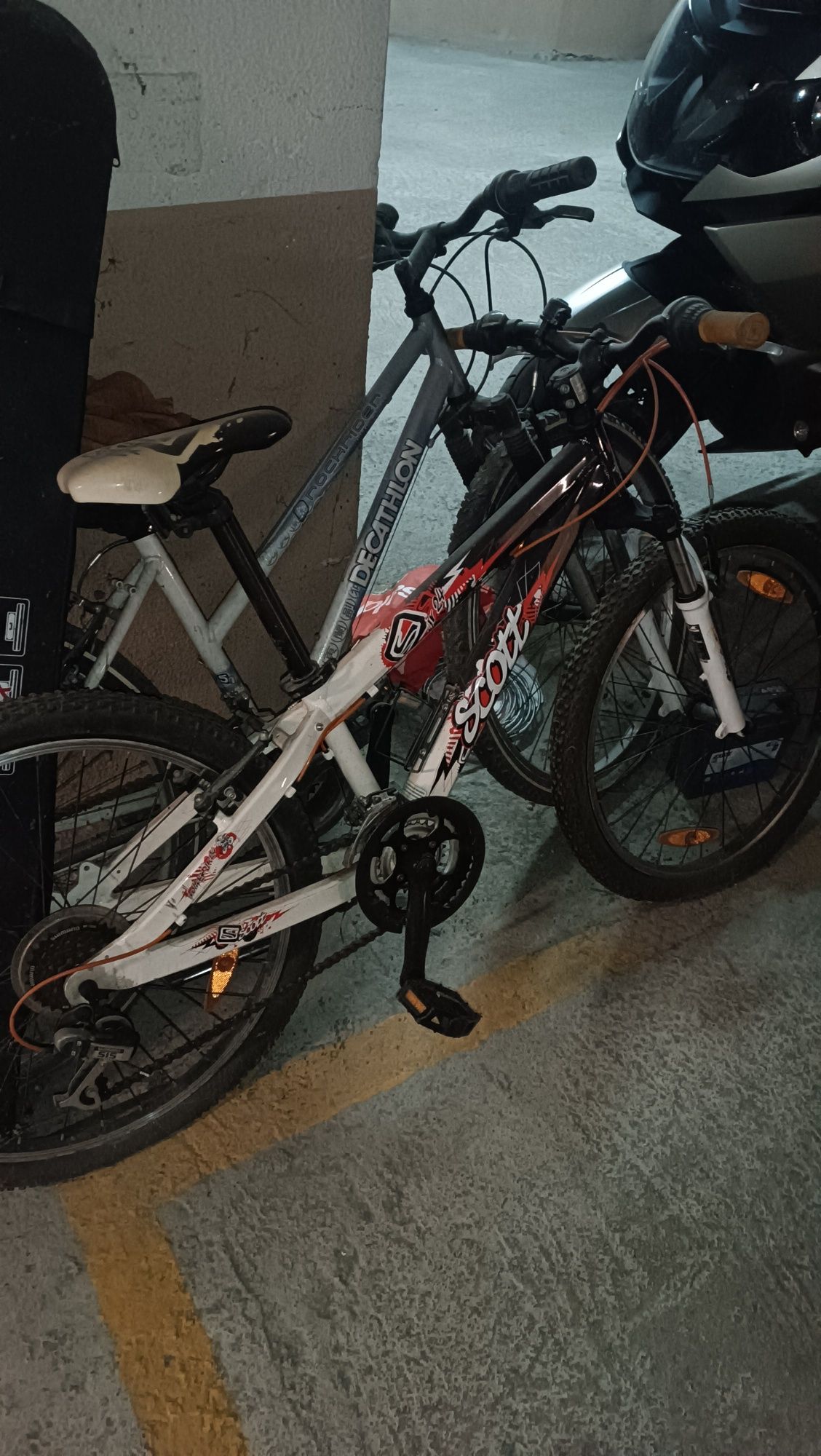 bicicleta scott criança