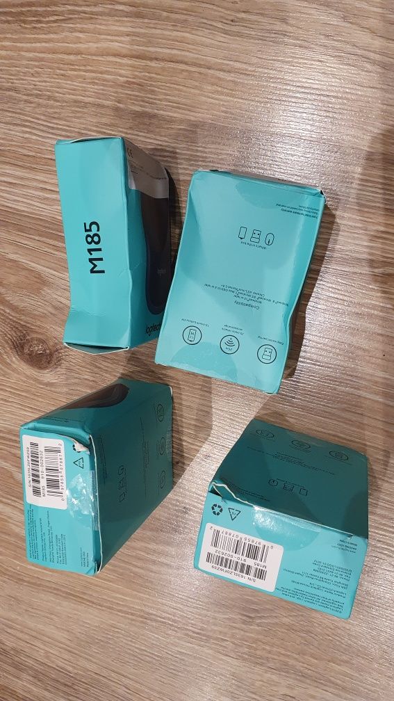 Mysz Logitech m185, cicha, nowa, bezprzewodowa