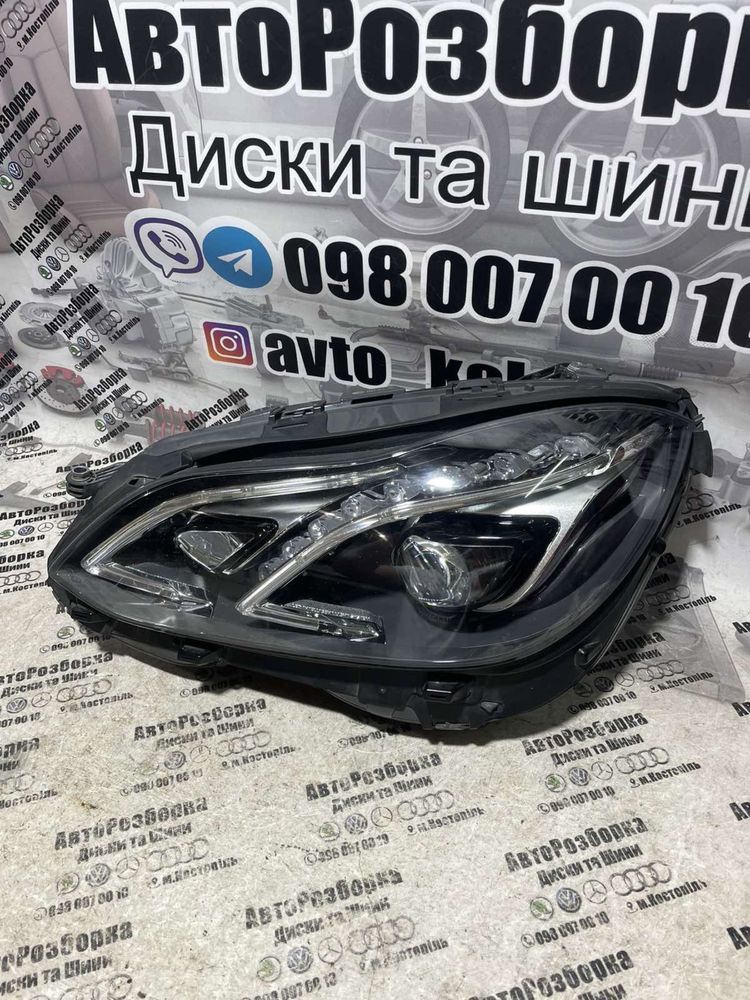 Фара Full LED Рестайлінг Mercedes E-Class W212 Full LED