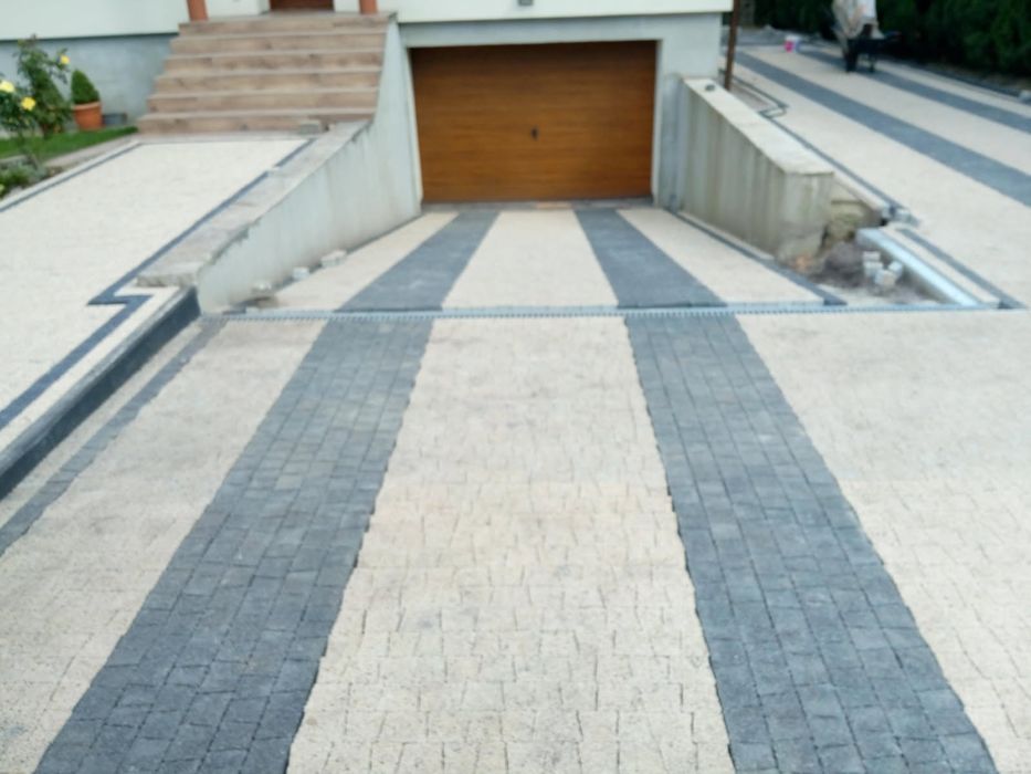 Usługi brukarskie, montaż płotów, ogrodzeń