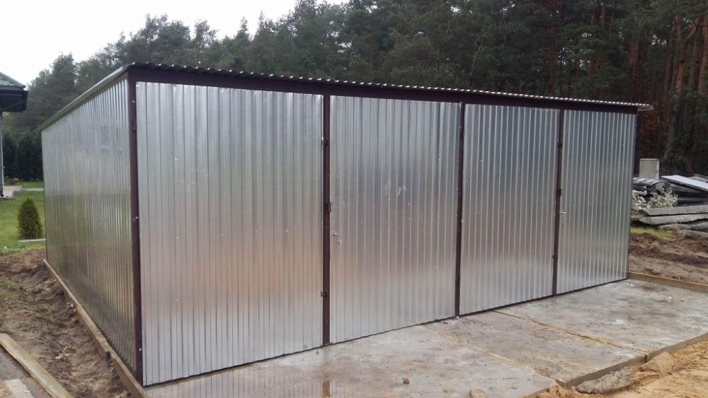 Garaż blaszany 3x5 z bramą uchylną! Blaszak Garaże 4x6 4x5 7x6 6x5 9x5