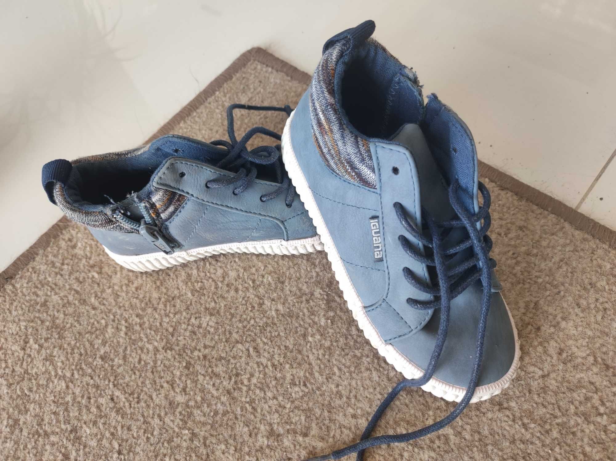 Buty IGUANA wiązane i zapinane na ekspres