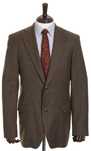 TOMMY HILFIGER wełniana brązowa marynarka męska slim fit r. 52