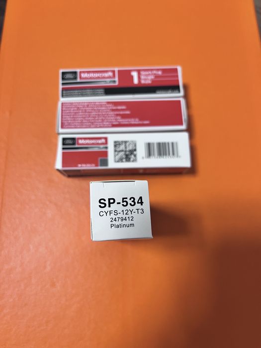 Свічки запалювання Motorcraft Ford Fusion Mondeo Fiesta Kuga Focus