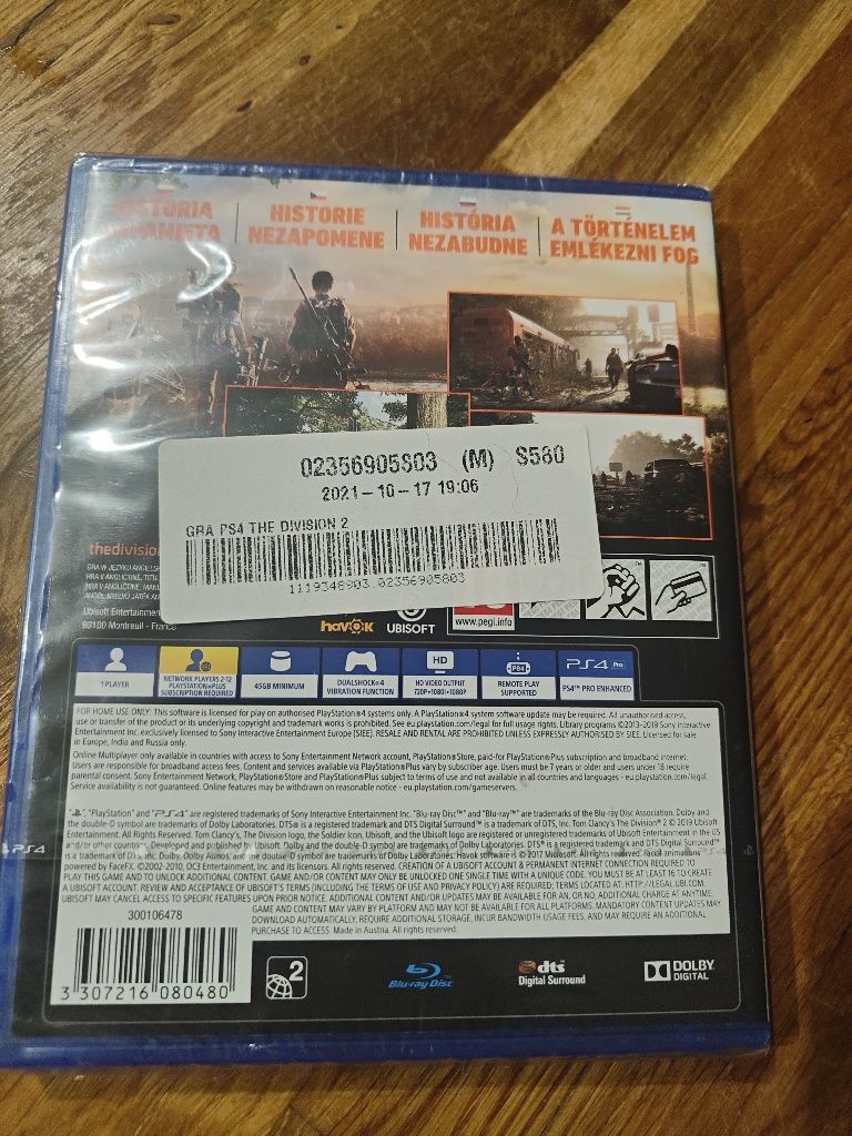 The division 2 PS4