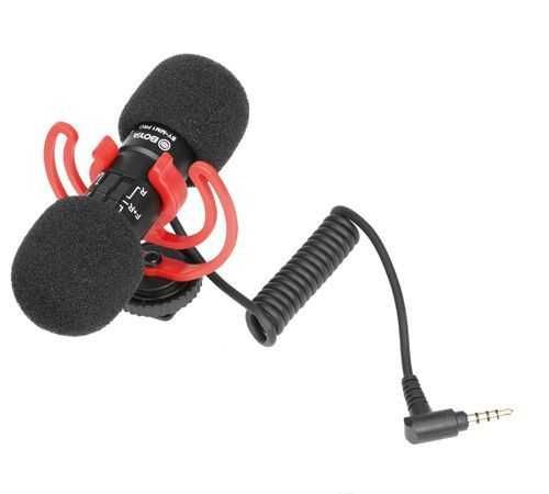 BOYA BY-MM1 PRO mik stereofoniczny do smartfona, komputera i aparatu
