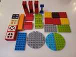 Płytki filar do domku dach okno LEGO DUPLO
