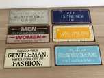 Placas Metal Bairro Arte