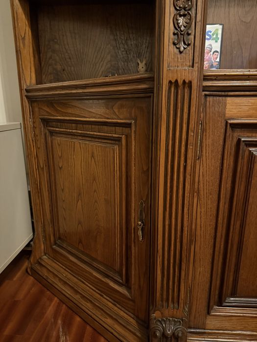 Movel de sala e de jantar madeira carvalho