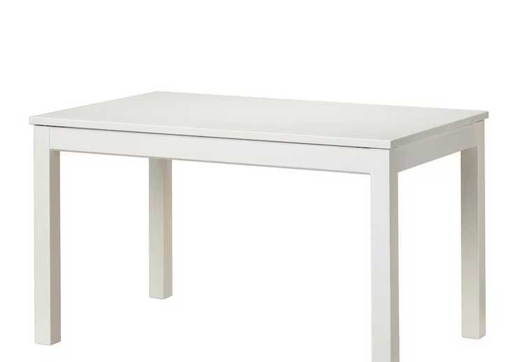 Stół rozkładany biały LANEBERG Ikea