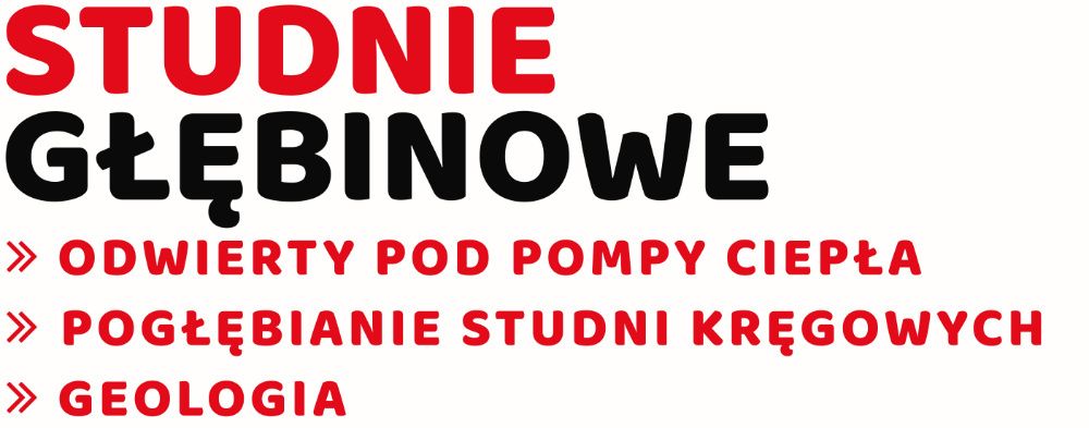 Studnie głębinowe. Pogłębianie studni kręgowych, wymiana pomp.