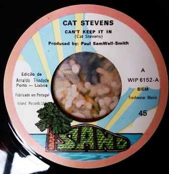 Cat Stevens – Can't Keep It In / Crab Dance - 1973