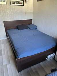 Łóżko ikea malm z szufladami 140x200