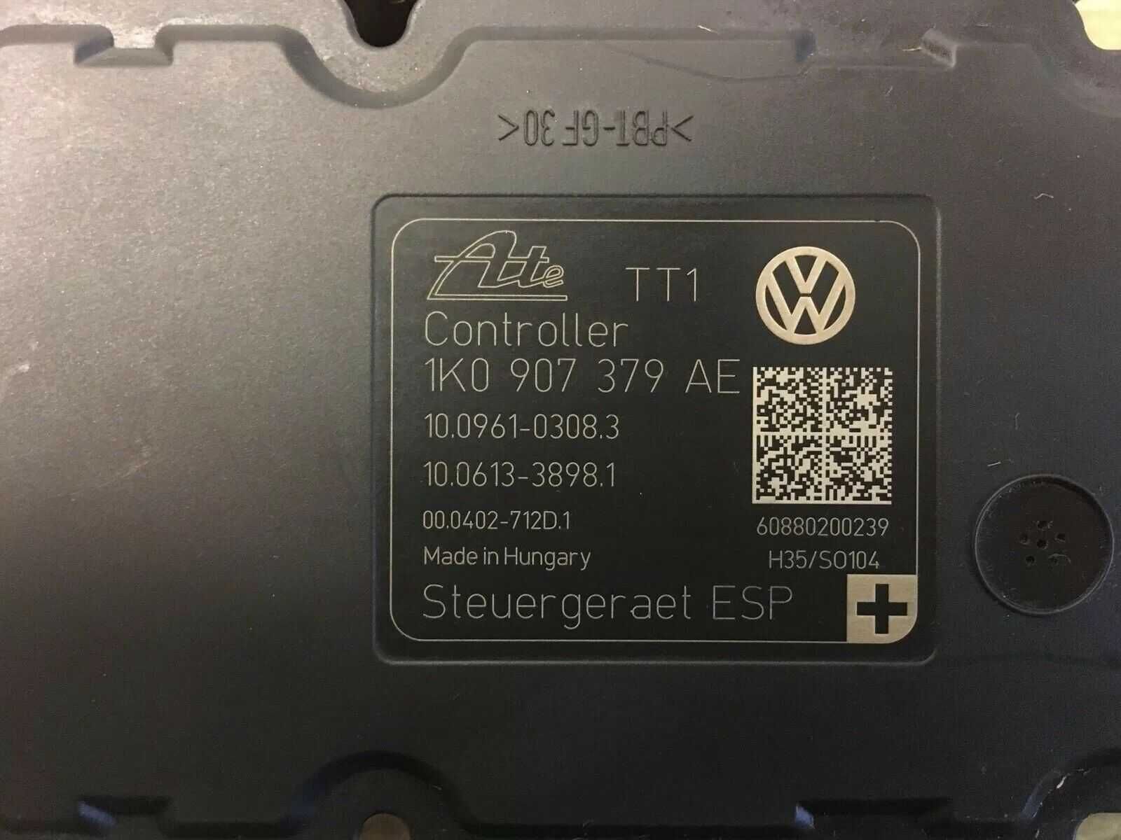 Naprawa ABS VW Audi Seat Skoda błąd 01130 błąd 16352