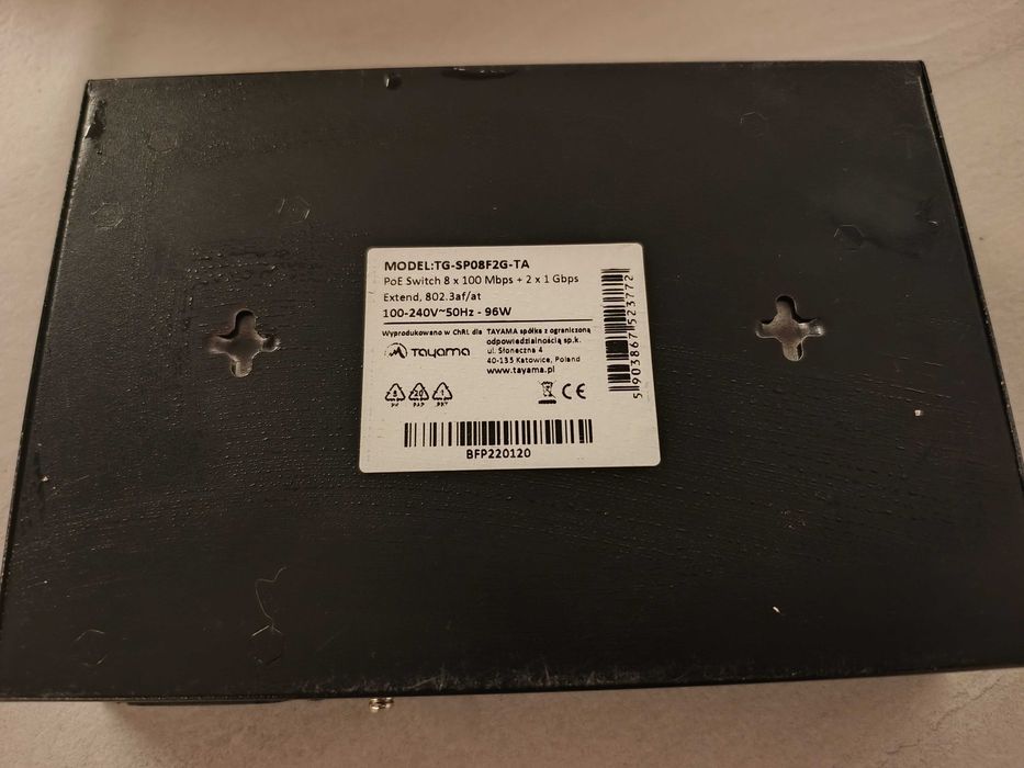 Switch Tayama 8xPOE TG-SP08F2F-TA