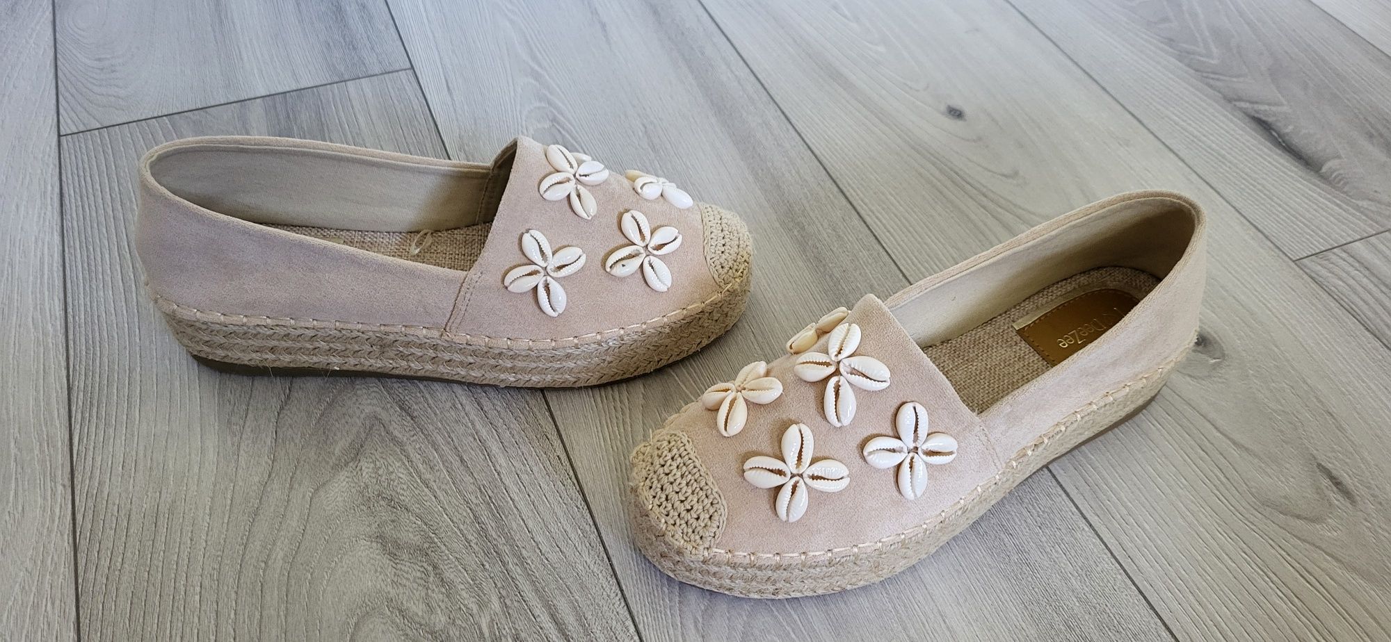 Piękne Nowe Espadryle DeeZee 39 Okazja Polecam!