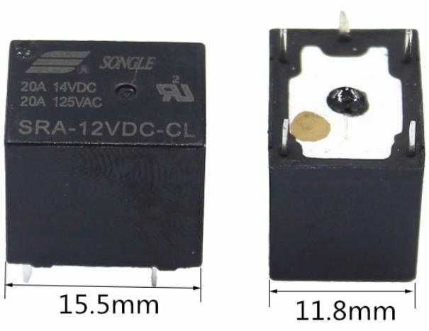 Реле DC Power Relay SRA-12(24)VDC-CL