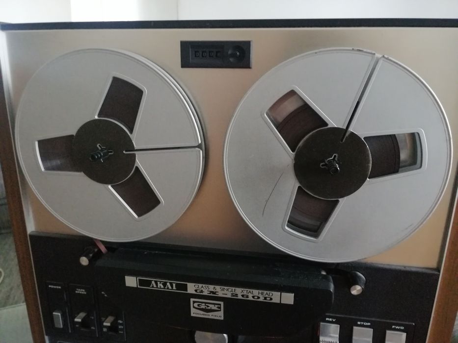 Magnetofon szpulowy akai gx 260d