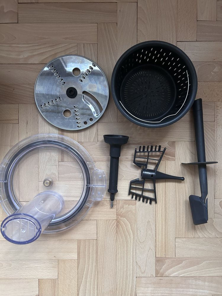 Lidlomix SilverCrest monsieur cuisine connect + szatkownica + sokownik
