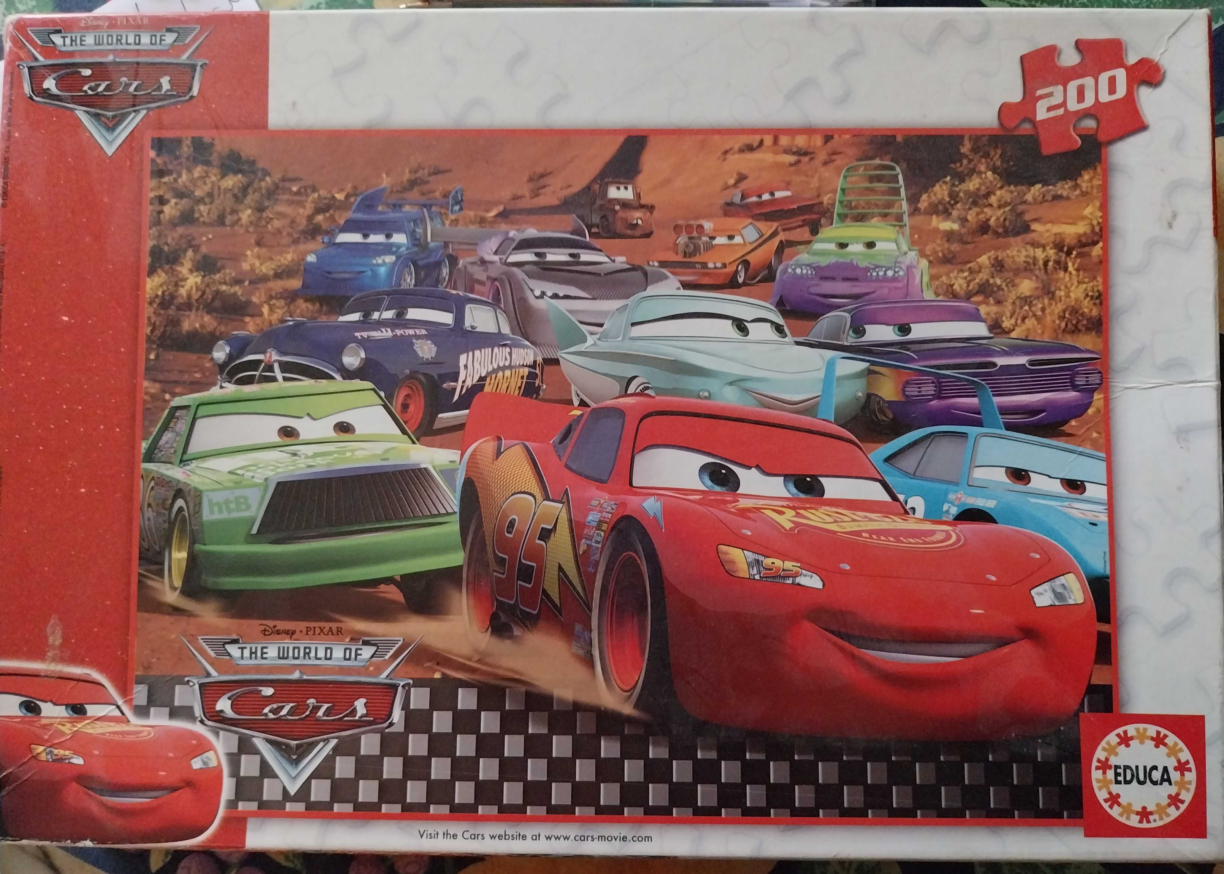 Puzzle 200 peças - CARS