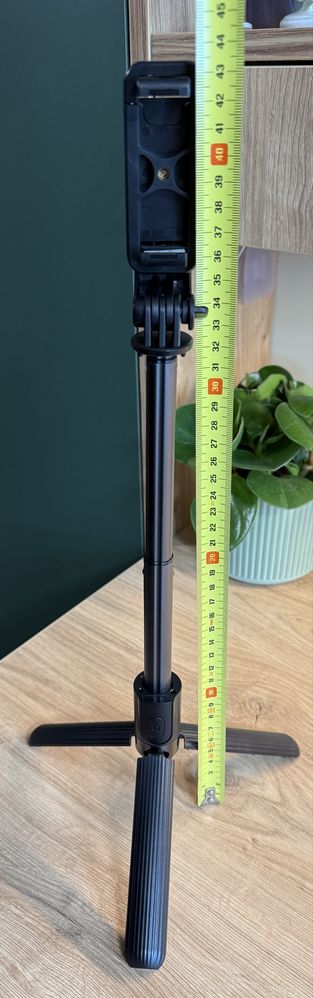 Statyw do telefonu 3 w 1 statyw, kijek i pilot Bluetooth