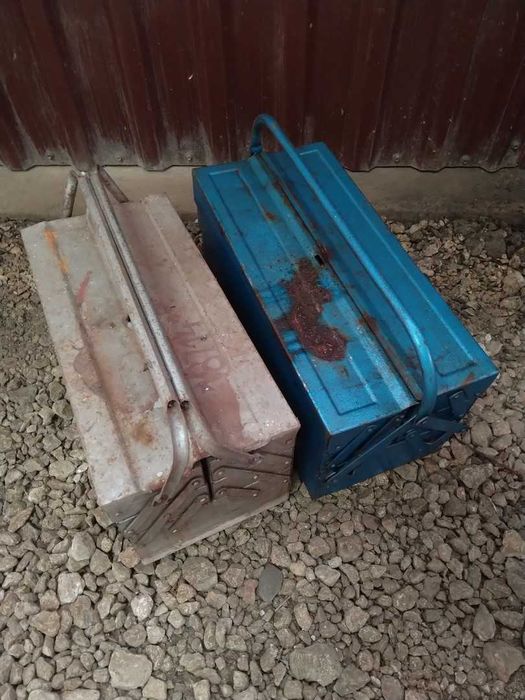 Skrzynki Narzędziowe 2szt Skrzynka Na Narzędzia