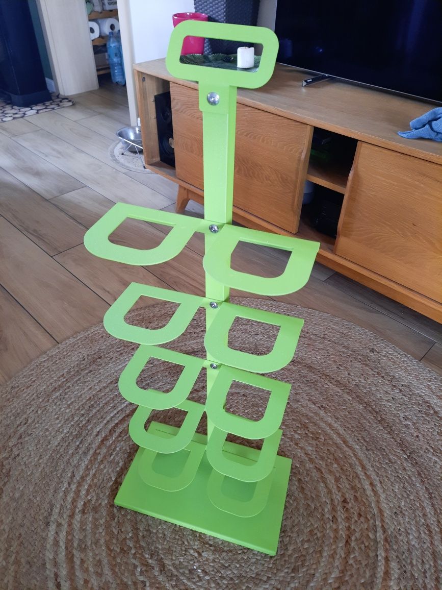 Stojak na buty z metalu don hierro model Tidy nowoczesny hiszpański