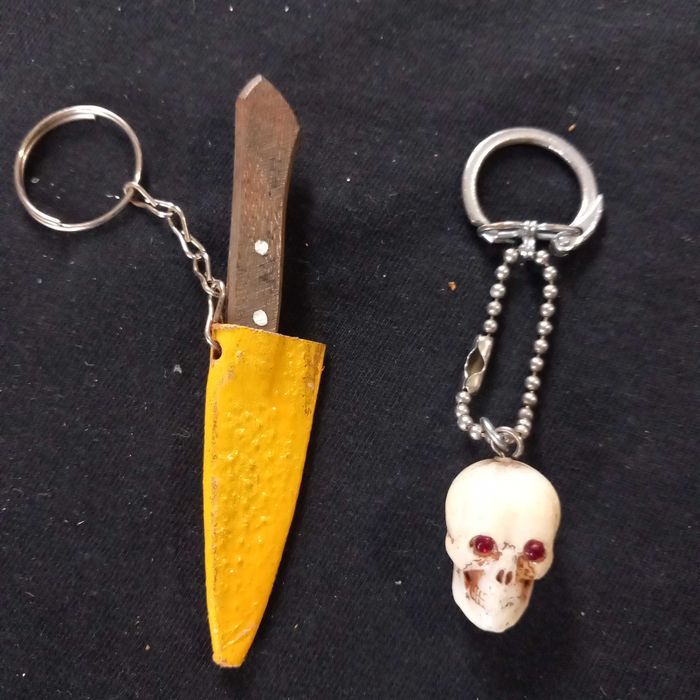 Conjunto de 2 porta-chaves