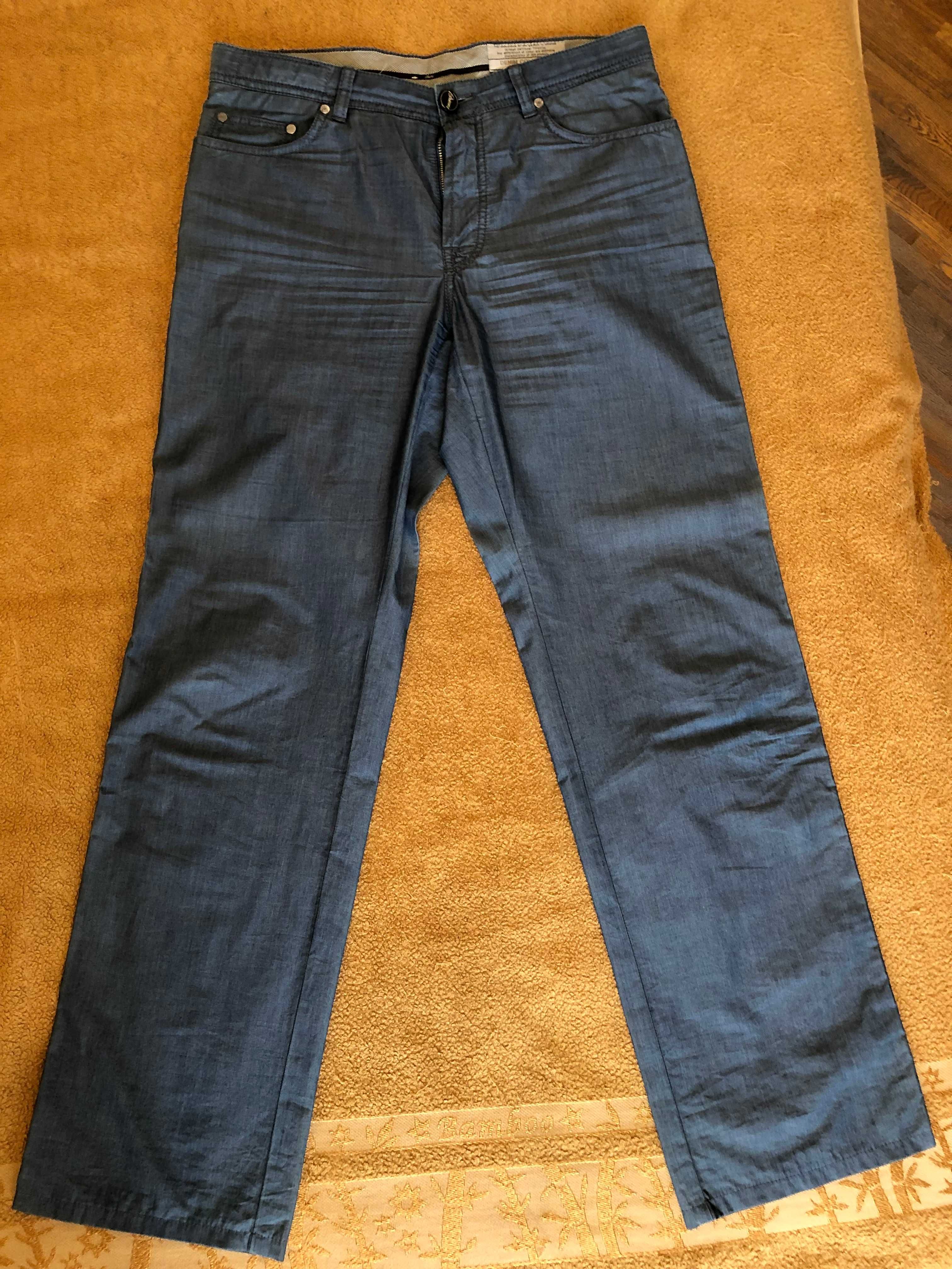 Brioni летние джинсы б/у оригинал р.33