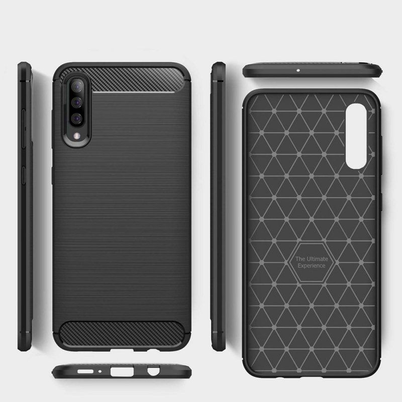 Carbon Case Elastyczne Etui Pokrowiec Samsung Galaxy A50S /A50 / A30S