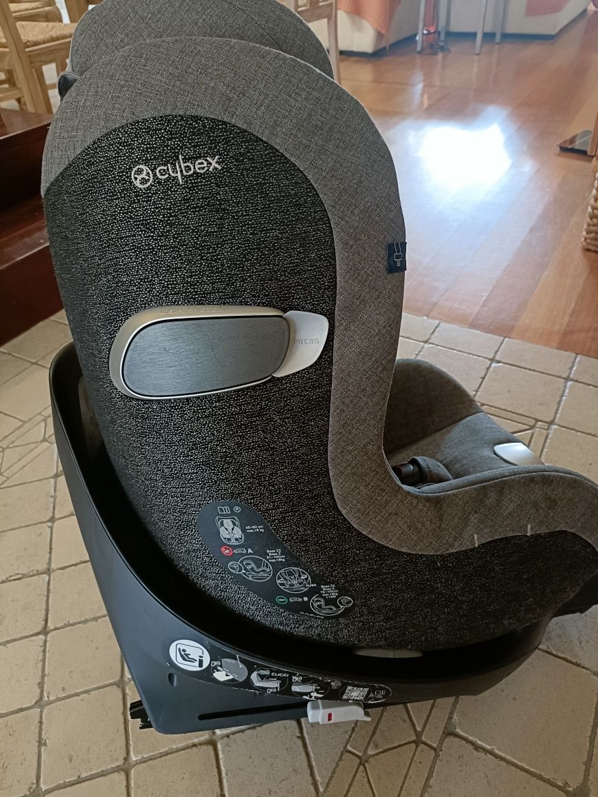 Cadeira cybex com isofix