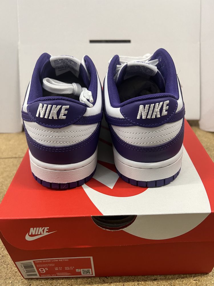 Nike Dunk Low Court Purple 43