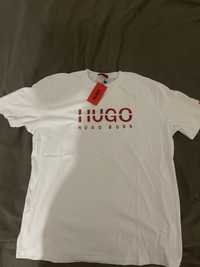 Koszulka Hugo Boss wyszywane logo nowa
