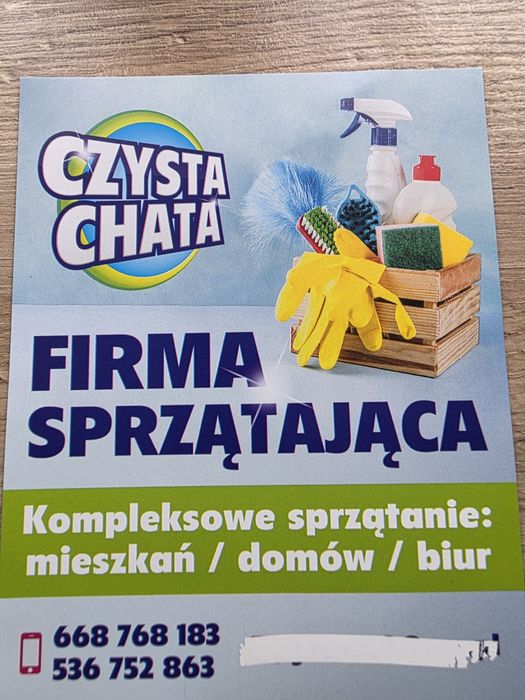 Usługi Sprzątające - KOMPLEKSOWO -