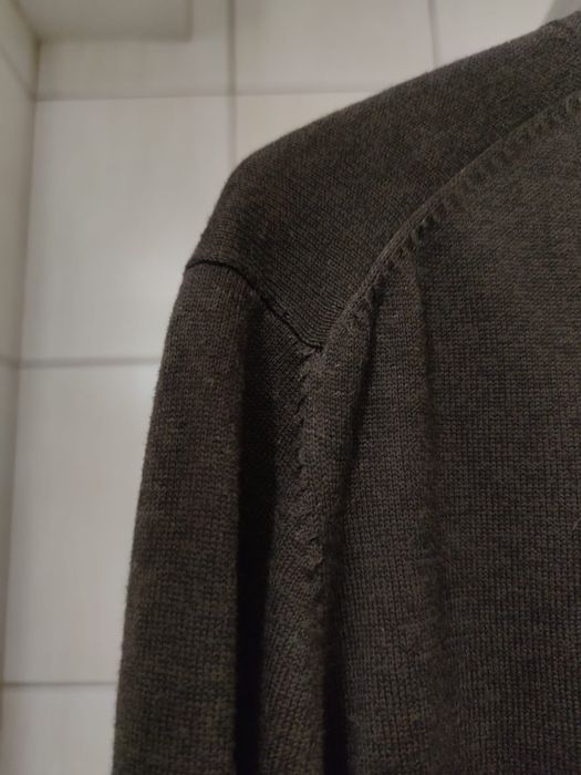 sweter sweterek męski Ripley L długi rękaw denim classic sport retro