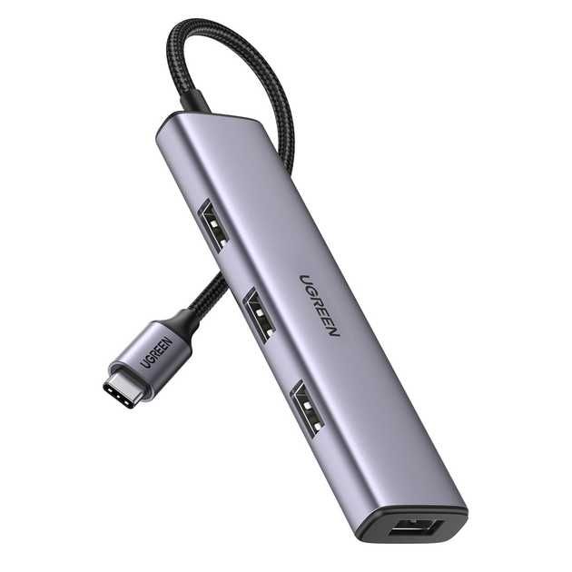 Хаб розгалужувач USB-A/C to 4*USB 3.0 Ugreen CM473 (20805) (20841)