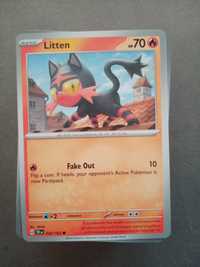 Karta Pokemon Scarlet and Violet Temporal Forces 032/162 Litten, nowa