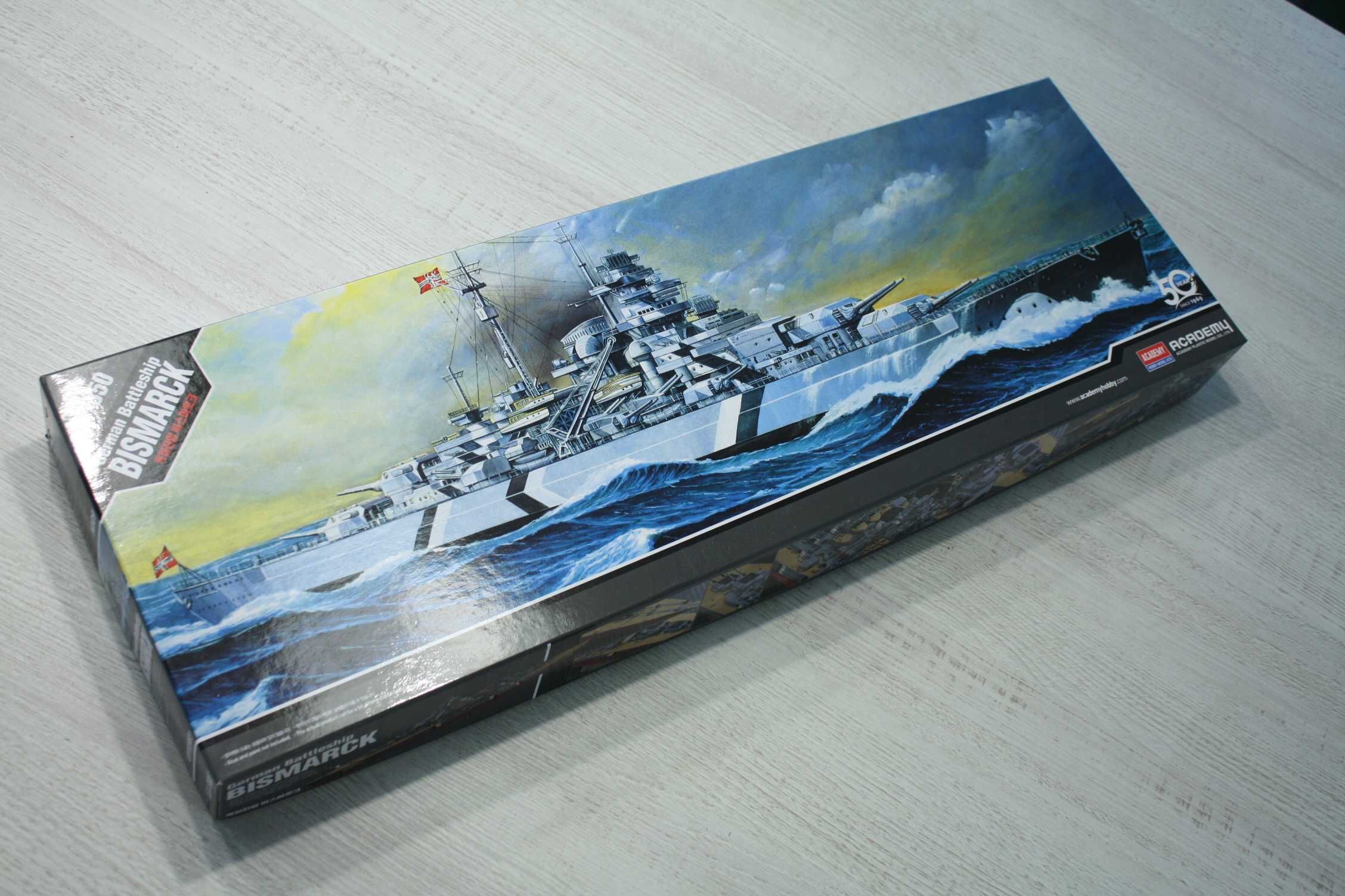 Model do sklejania Bismark skala 1/350 Academy