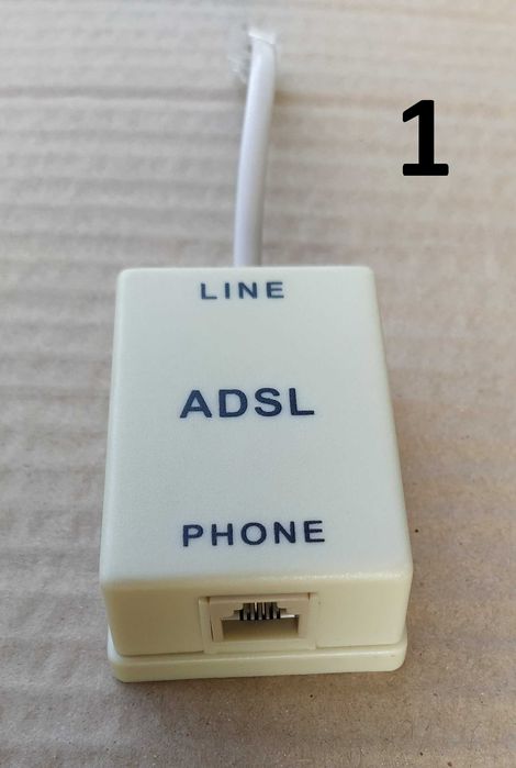 Spliter / Filtro Telefone - ADSL