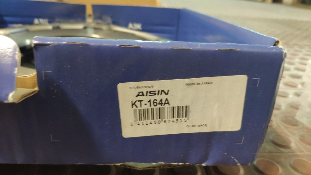 Kit de embraiagem Aisin KT-164A NOVO Toyota 
Modelo Sachs KT-164A