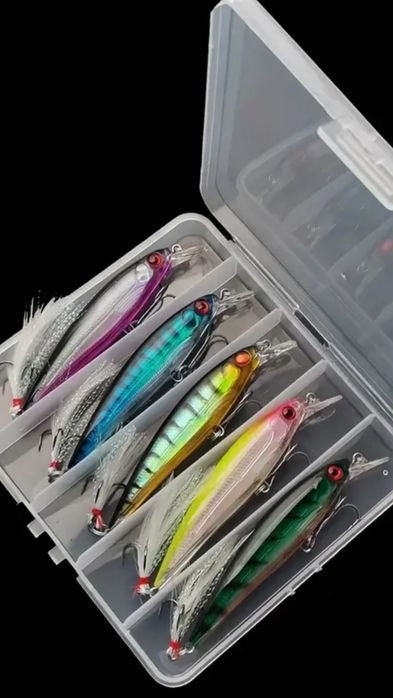 Wobler 11 cm Sandacz Szczupak 5 szt