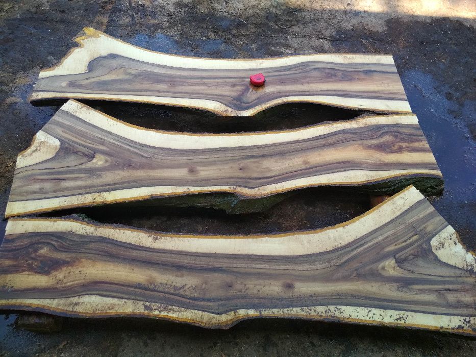 Monolit blat dąb orzech jesion live edge wood epoxy loft hand made