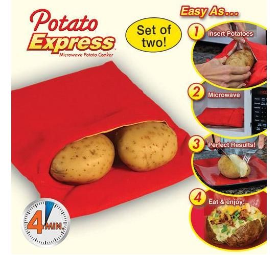 Мешочек для запекания картофеля Potato Bag Express