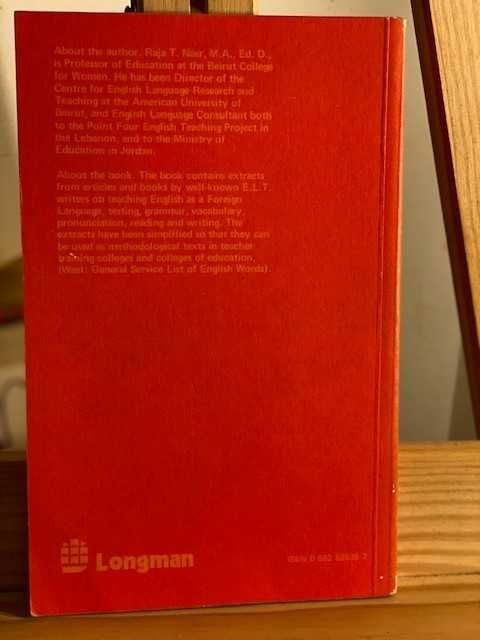Língua Inglesa - Teaching and Learning English