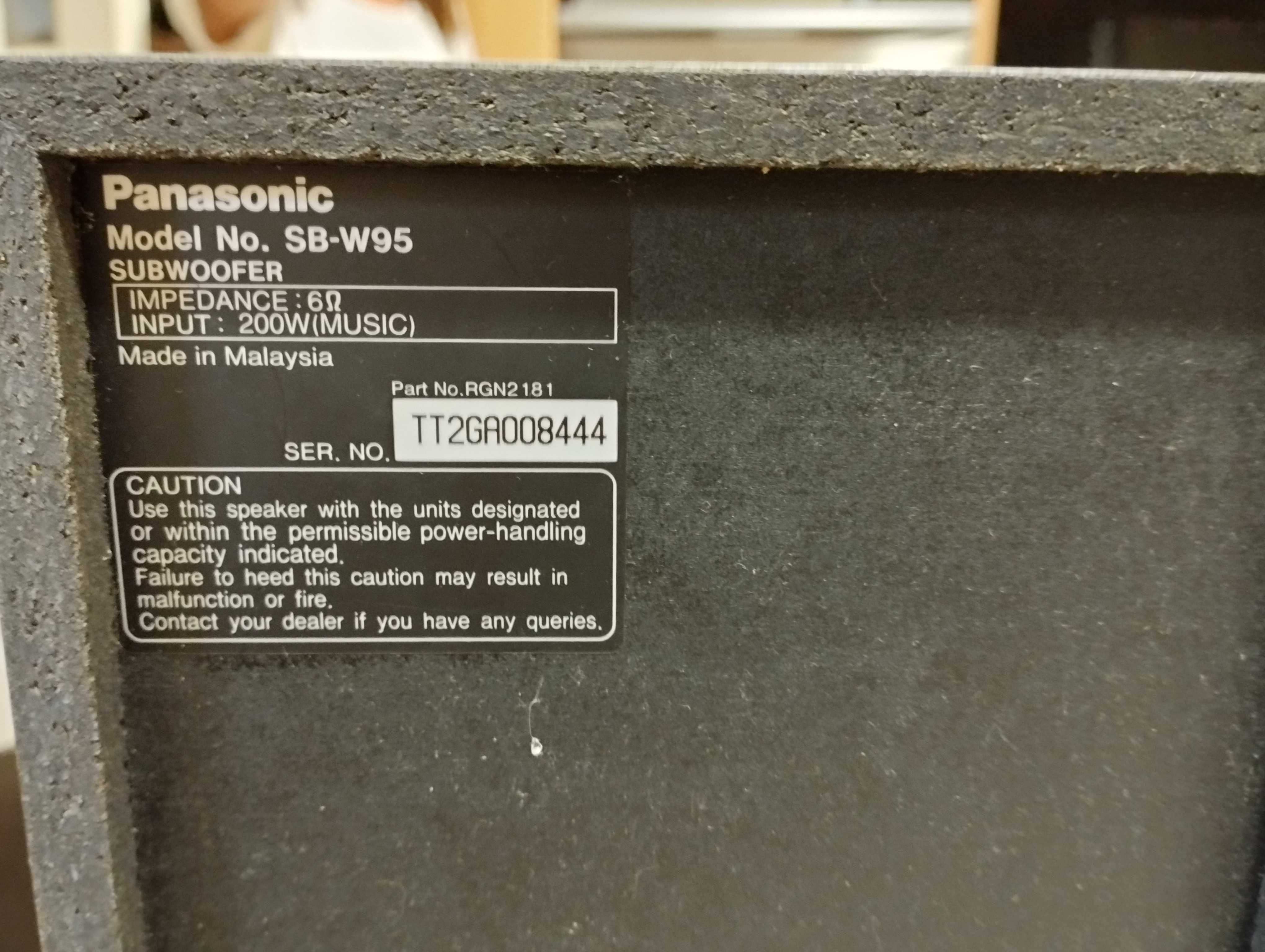 Panasonic 5.1 Surround Sound